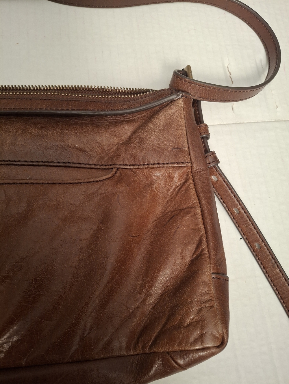 Hobo Leather Shoulder Bag Vintage